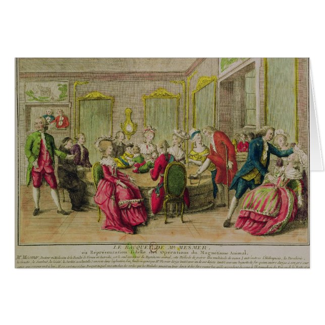 Hypnotism Session with Franz Anton Mesmer  1784 (Front Horizontal)