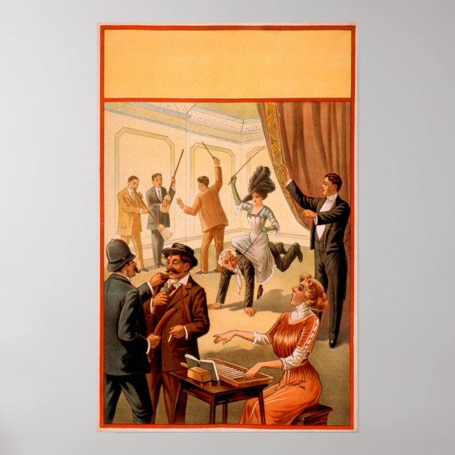 Hypnotist controlling room of People Theater Poster (Front)