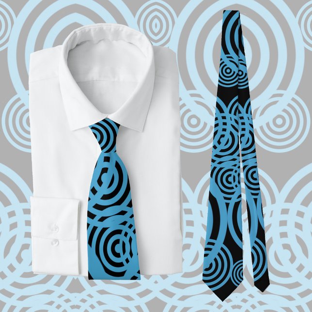 Hypnotizing circles - blue tie (Creator Uploaded)