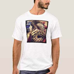 Hypo baby burmese python photo design. T-Shirt