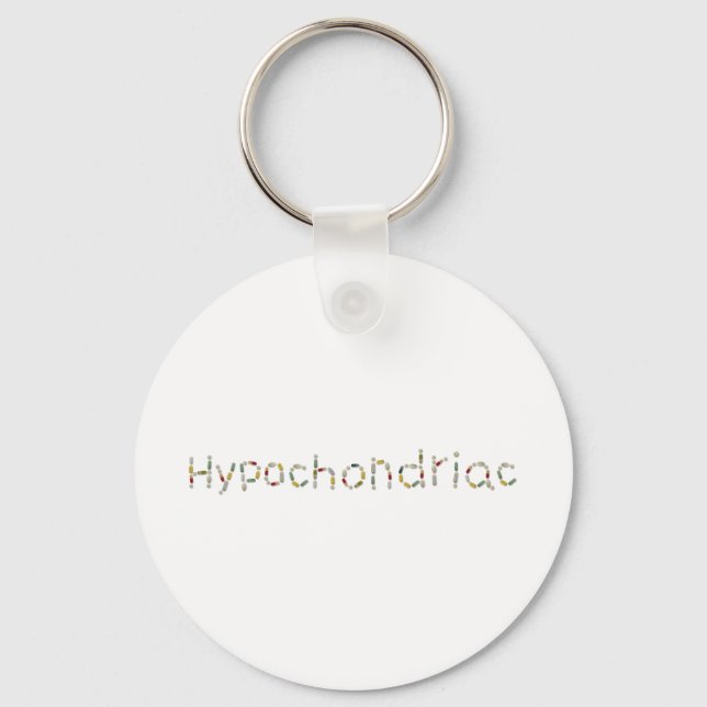 hypochondriac key ring (Front)