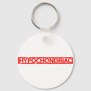 Hypochondriac Stamp Key Ring
