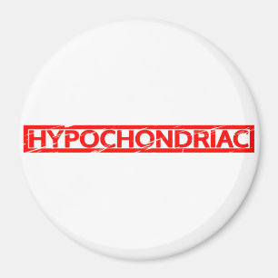 Hypochondriac Stamp Magnet
