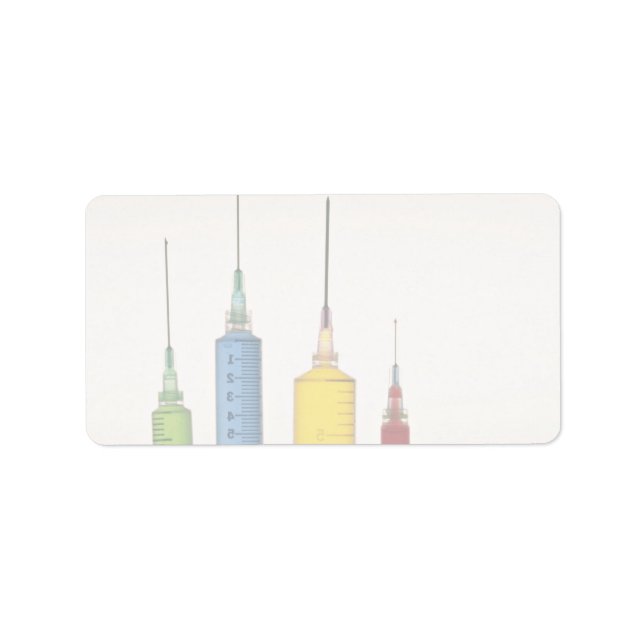 Hypodermic needles label (Front)