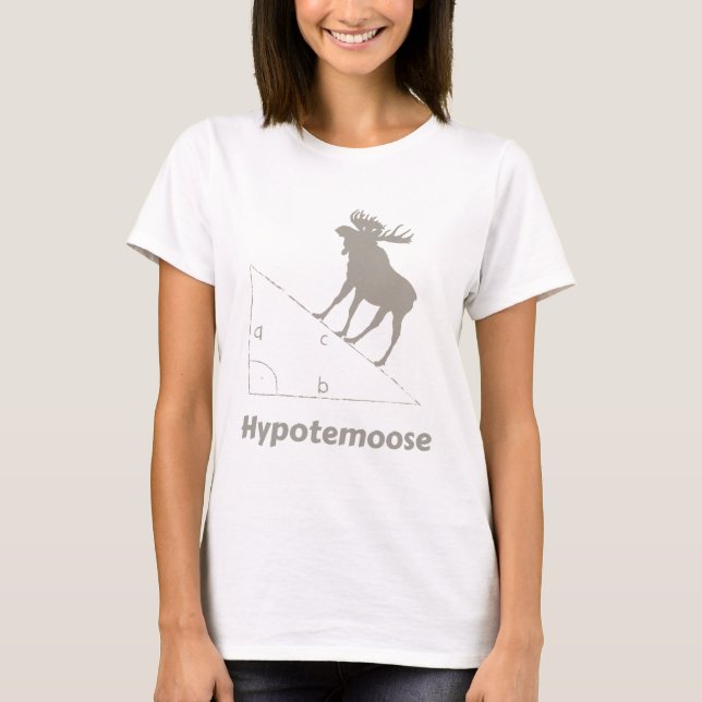Hypotemoose Math Geek T-Shirt (Front)