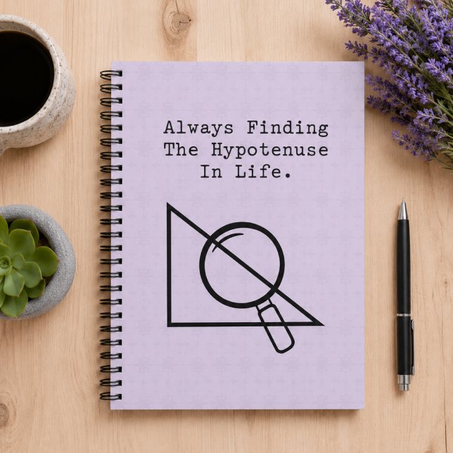 Hypotenuse Finder Math Geek Geometry Lover Fun Notebook (Creator Uploaded)