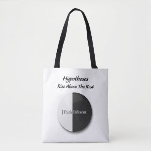 "Hypotheses: Rise above the rest: motivational Tote Bag