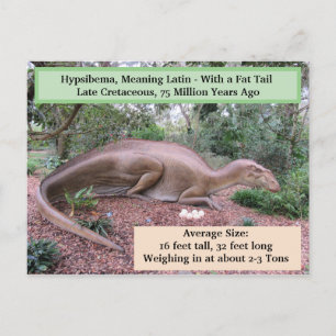 Hypsibema- Dinosaur - Learning Card