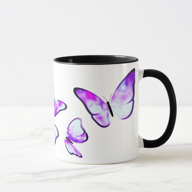 Hyriopsis Pearl Look Butterfly Mug (Right)