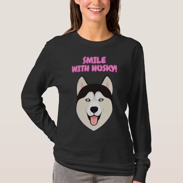 Hysky Smile T-Shirt (Front)