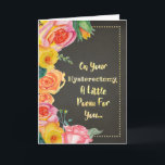 Hysterectomy Funny Get Well Card Poem<br><div class="desc">Don't let the pretty picture fool you: this card has lots of sass!  A funny get well card for a lady having a hysterectomy,  but who isn't too upset about it.  Roses by Blessed Print at Creative Market. Chalkboard background by Cupcake Cutiees at My Grafico.</div>