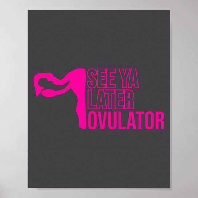 Hysterectomy Humor Funny Feminist Surgery Recovery Poster (Front)