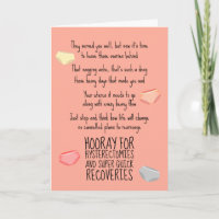 Hysterectomy Recovery card