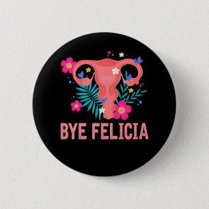 Hysterectomy Recovery Surgery Uterus Removal 6 Cm Round Badge