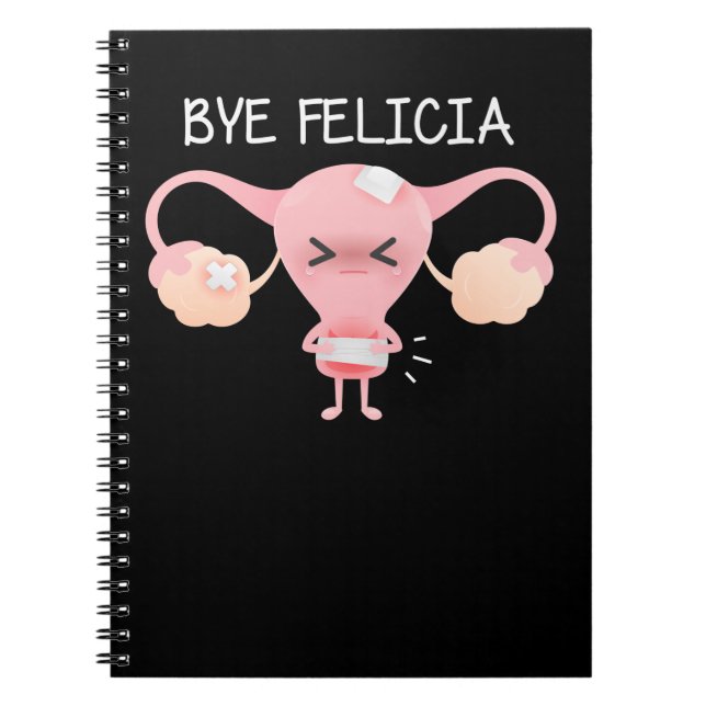 Hysterectomy Support Uterus Removal Notebook (Front)