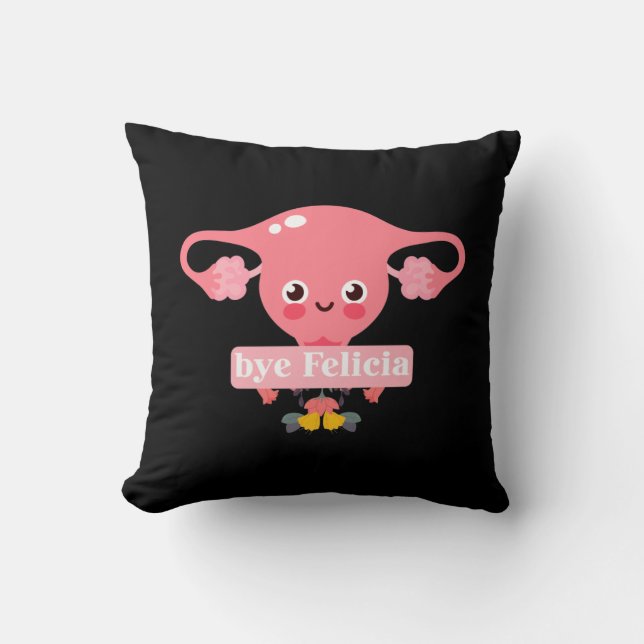 Hysterectomy Surgery Recovery Uterus Felicia Cushion (Front)
