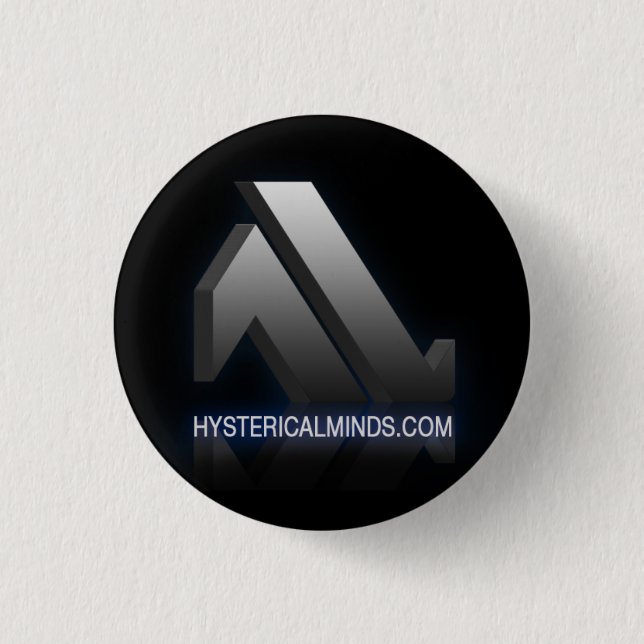 Hystericalminds.com Button (Front)