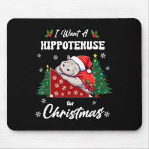 Hytenuse Christmas Math Teacher Kids I Want Hiptam Mouse Mat