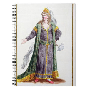 Hyu-Chen, wife of Genghis Khan, from 'Receuil des Notebook