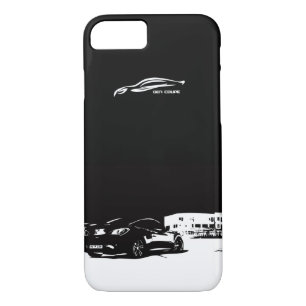 Hyundai Genesis Coupe rear stance iPhone 8/7 Case