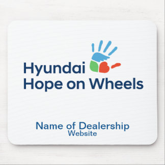 Hyundai Hope On Wheels Customisable Mousepad