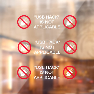 Hyundai Kia anti-theft Kia Boys x3 White T Cling