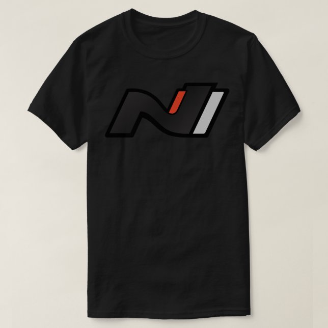 Hyundai N Performance Logo Dark Sticker T-Shirt (Design Front)