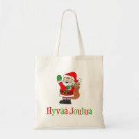 Hyvaa Joulua Finnish Christmas Santa