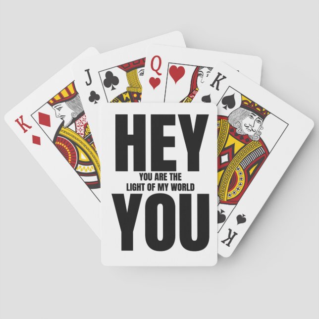 HYYATLOFW  PLAYING CARDS (Back)