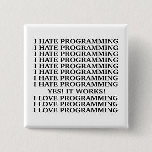 I 15 CM SQUARE BADGE