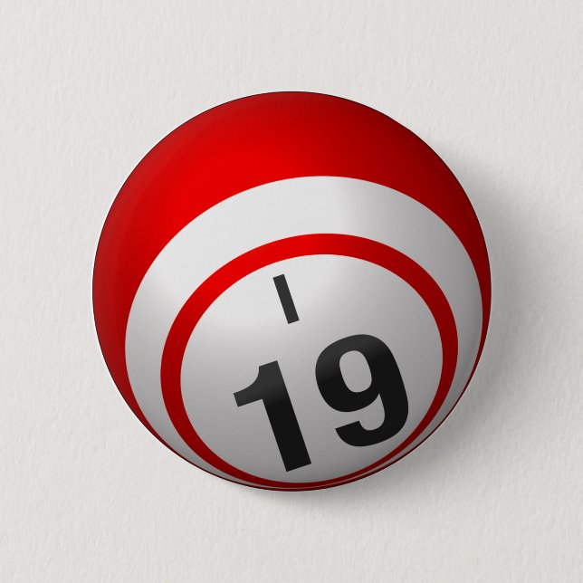 I 19 bingo button (Front)
