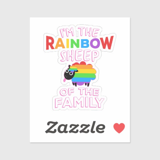 I_39_m The Rainbow Sheep Of The Family - LGBT Gay  (Sheet)