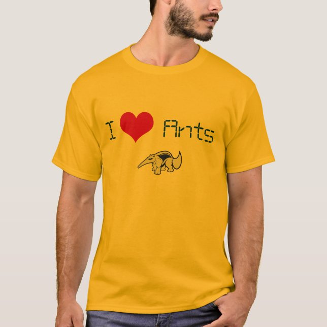 I <3 Ants T-Shirt (Front)