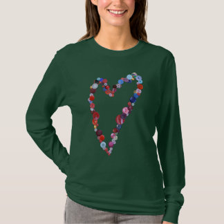 I <3 Buttons! T-Shirt
