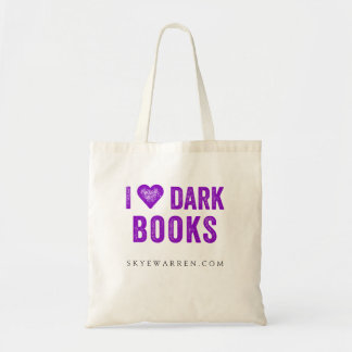 I <3 Dark Books Tote Bag