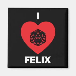 I <3 Felix Magnet (dark)