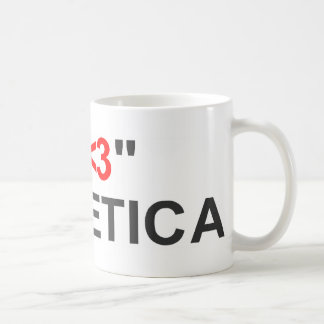 I "<3" HELVETICA Mug