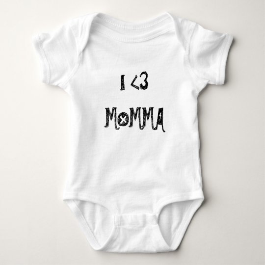 I <3 MOMMA BABY BODYSUIT