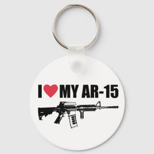 I <3 My AR-15 Key Ring