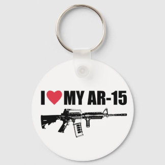 I <3 My AR-15 Key Ring