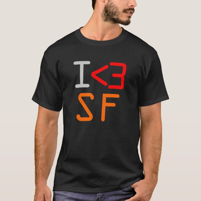 I <3 SF T-Shirt (Front)