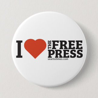 I <3 the Free Press 3" button