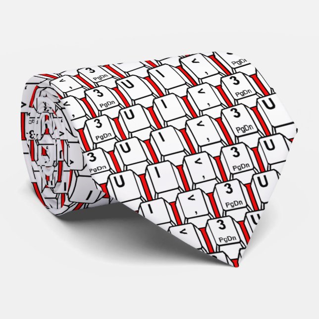 I <3 U TIE (Rolled)