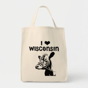 I <3 Wisconsin Tote Bag