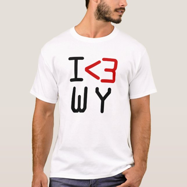 I <3 WY T-Shirt (Front)