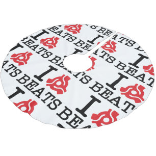 I 45 Adapter Beats Brushed Polyester Tree Skirt