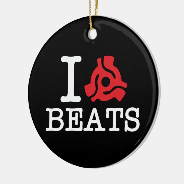 I 45 Adapter Beats Ceramic Tree Decoration (Left)