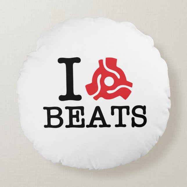 I 45 Adapter Beats Round Cushion (Front)