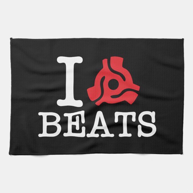 I 45 Adapter Beats Tea Towel (Horizontal)