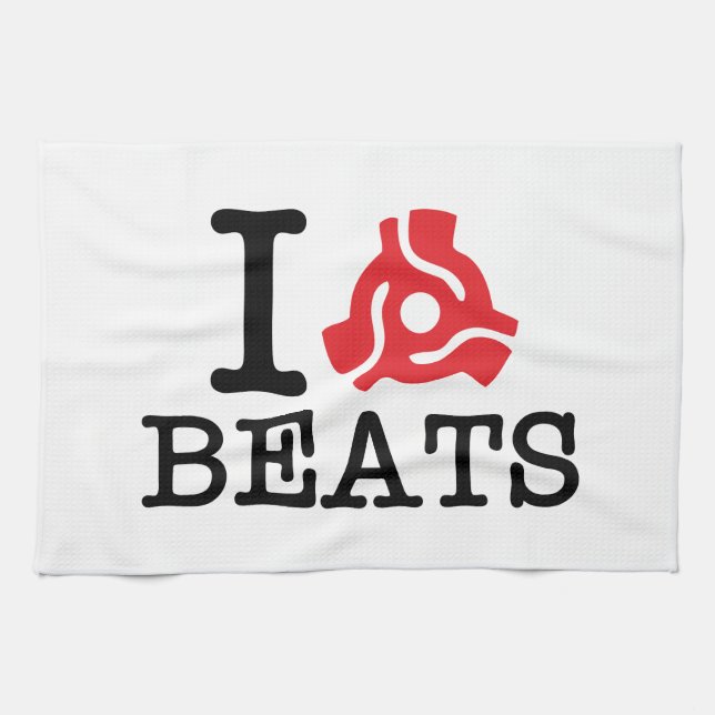 I 45 Adapter Beats Tea Towel (Horizontal)
